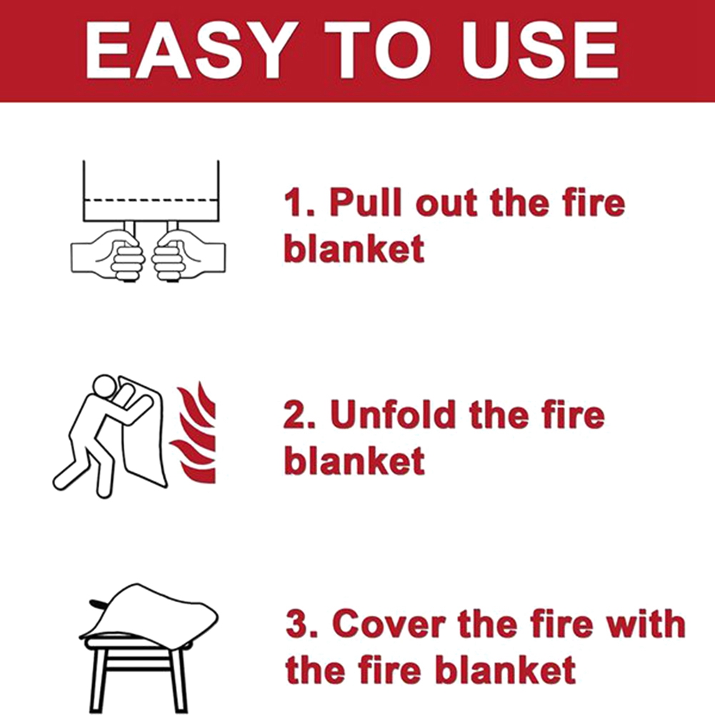 A40Z-Acil Durum Yangın Battani - Fire Blanket Kitchen incelemesi ve fiyatı